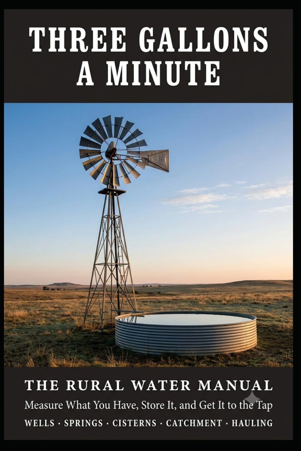 Three Gallons a Minute: The Rural Water Manual: Wells, Springs, Cisterns, Rainwater, and Hauled Water — How to Measure What You Have, Store It, and Get It to the Tap (The Off-Grid Shelf) baixar o livro de graça