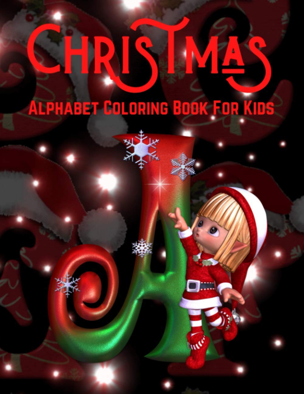 ler totalmente Christmas Alphabet Coloring Book For Kids: ABC Alphabet Dot to Dot Workbook Ages 3-5 Christmas Activity Book