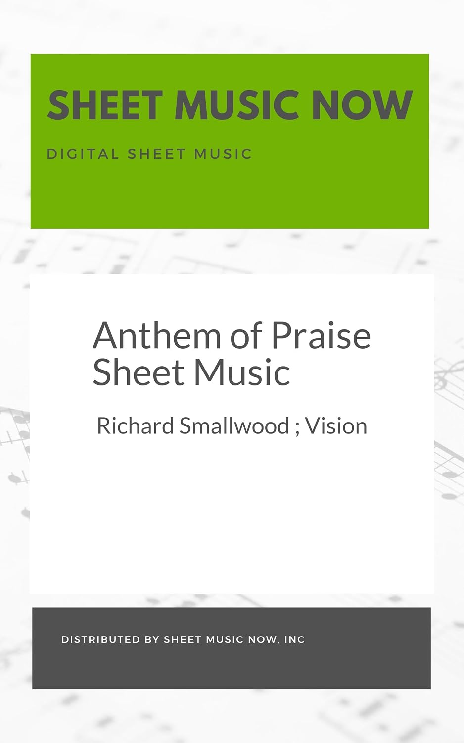 Anthem of Praise Sheet Music (English Edition)