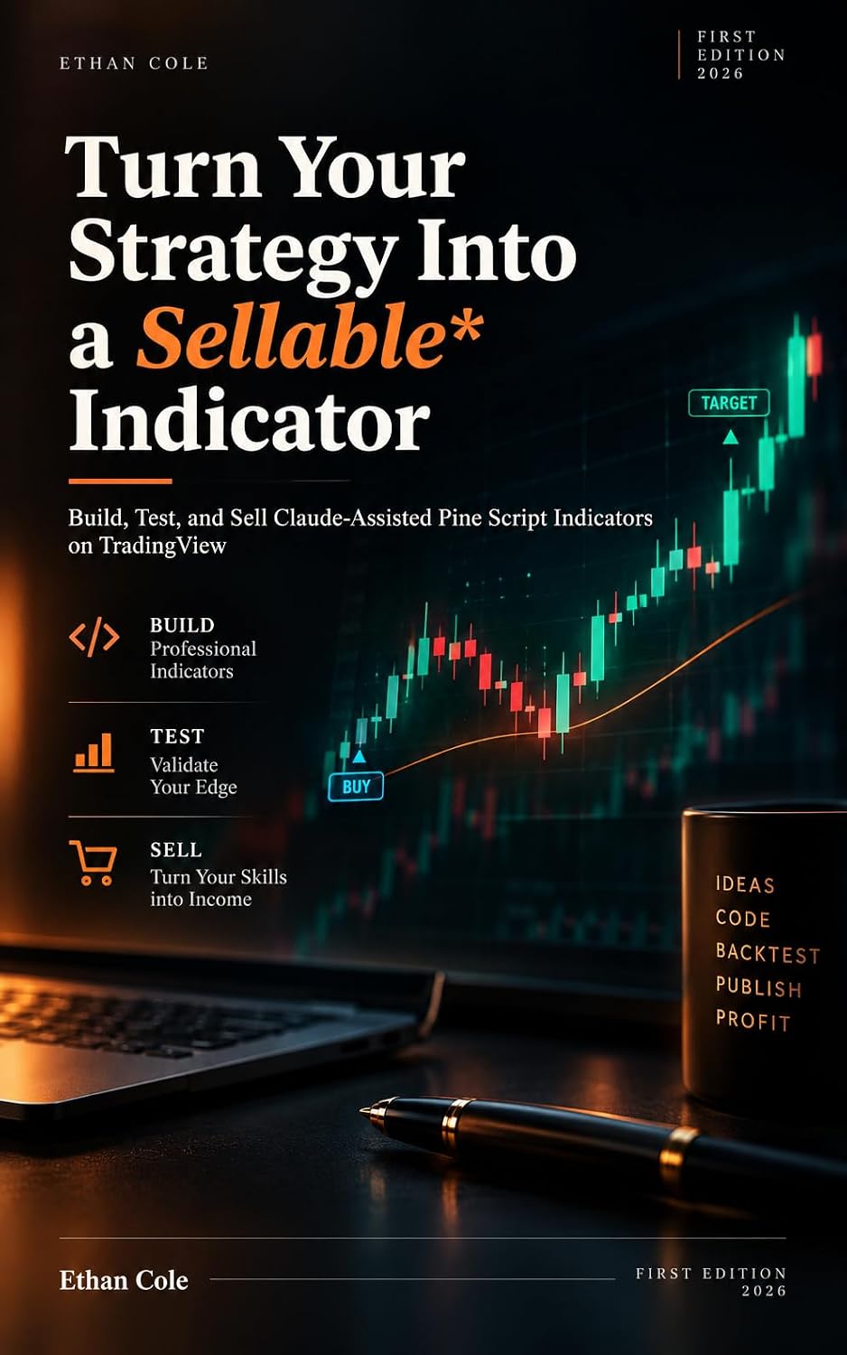 capítulo por capítulo baixar Turn Your Strategy Into a Sellable Indicator: Build, Test, and Sell Claude-Assisted Pine Script Indicators on TradingView (English Edition)