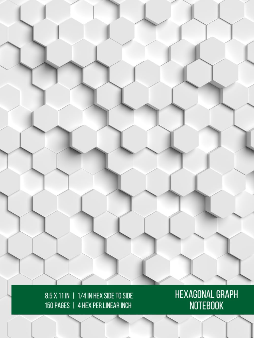 Hexagonal Graph Notebook: Organic Chemistry and Biochemistry Notebook, 8.25x11", 150 pages, 1/4" Hex Side to Side, 4 Hex per Linear Inch, Light Gray Lines, Matte Hardcover baixar o livro de graça