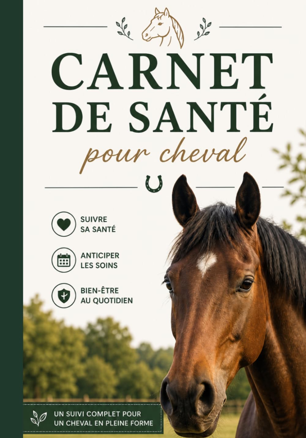 capítulo por capítulo baixar Carnet de santé pour cheval: Journal à remplir pour suivre les soins, vaccins, vermifuges, rendez-vous, alimentation et entretien de votre cheval (French Edition)