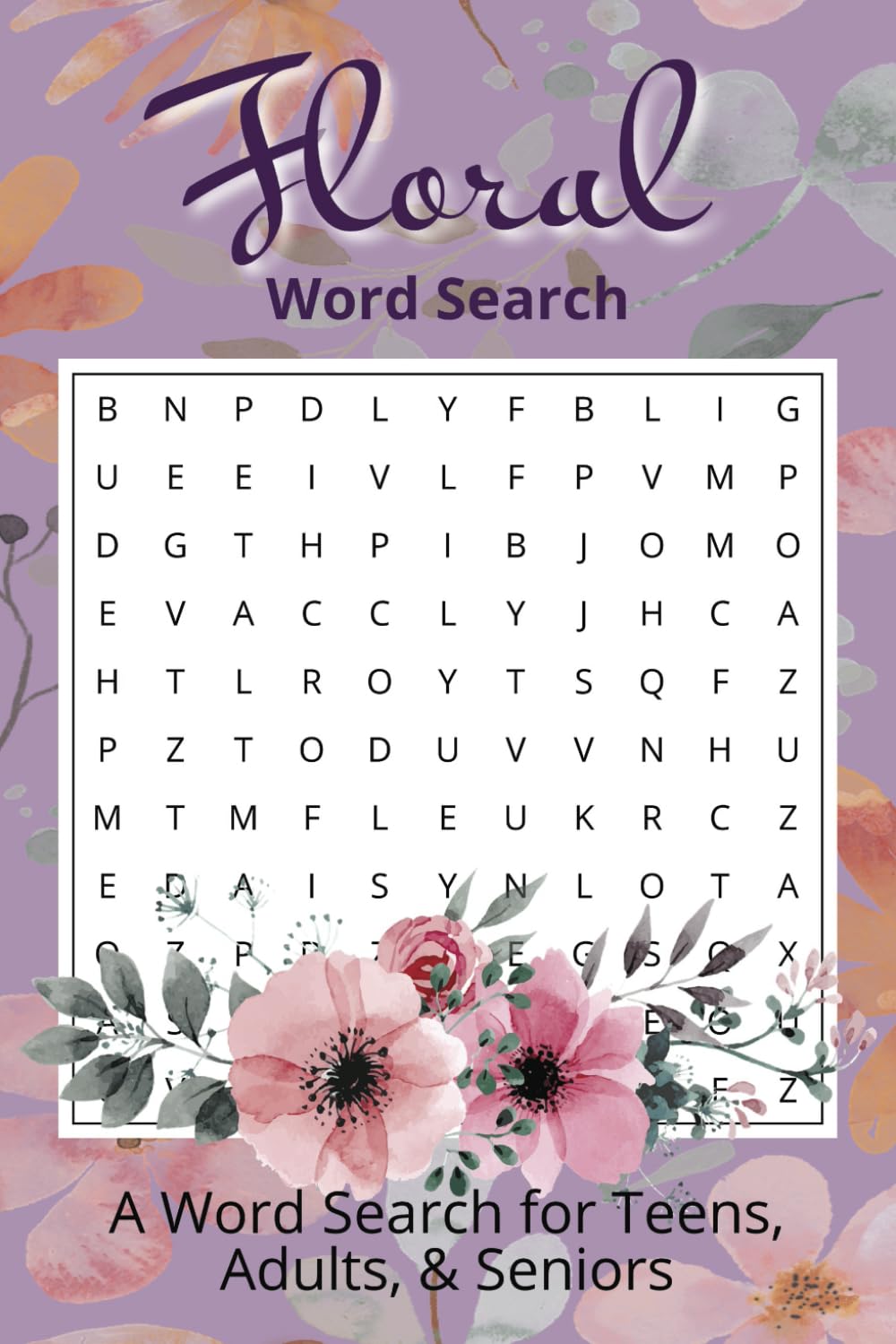 Floral Word Search: Easy to Read Floral Word Search Book 6x9 inches, 110 pages, 50+ Puzzles... Gifts for Holidays and Free Times baixar livro de graça