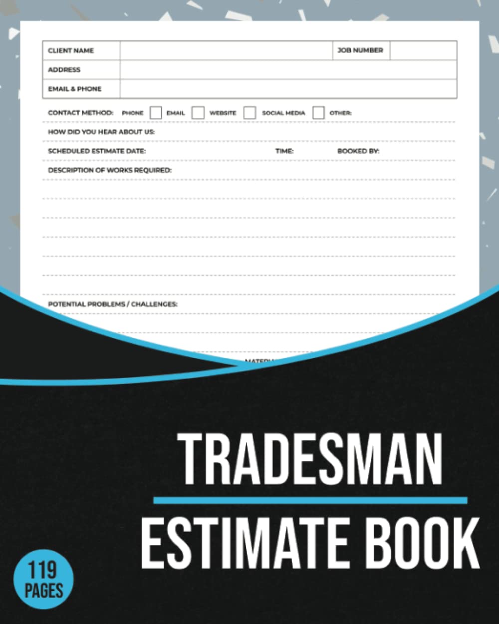 capítulo por capítulo baixar Tradesman Estimate Book: Job Estimate Planner | 80 Detailed Quote Pages + 40 Dedicated Sketch Pages - Designed for Skilled Professionals