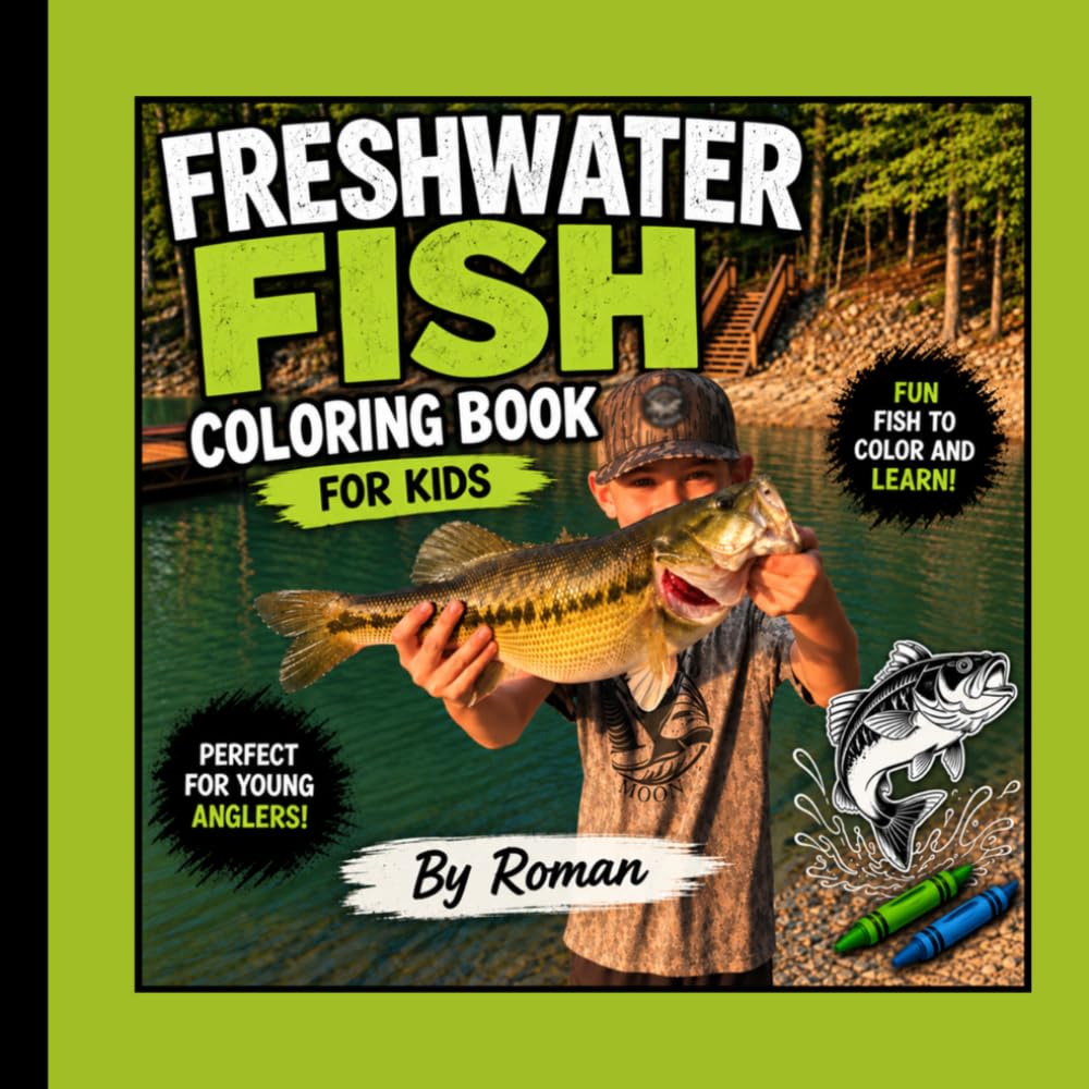 ler totalmente Freshwater Fish Coloring Book: Dive In and Color The Lake's Most Amazing Fish!