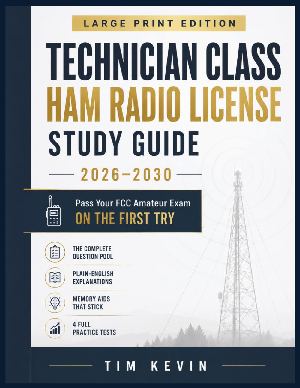 capítulo por capítulo baixar Technician Class Ham Radio License Study Guide 2026–2030: LARGE PRINT EDITION: Pass Your FCC Amateur Exam on the First Try — The Complete Question... Memory Aids & 4 Full-Length Practice Tests
