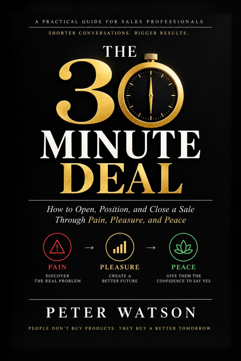 ler totalmente The 30 Minute Deal: How to Open, Position, and Close a Sale Through Pain, Pleasure, and Peace