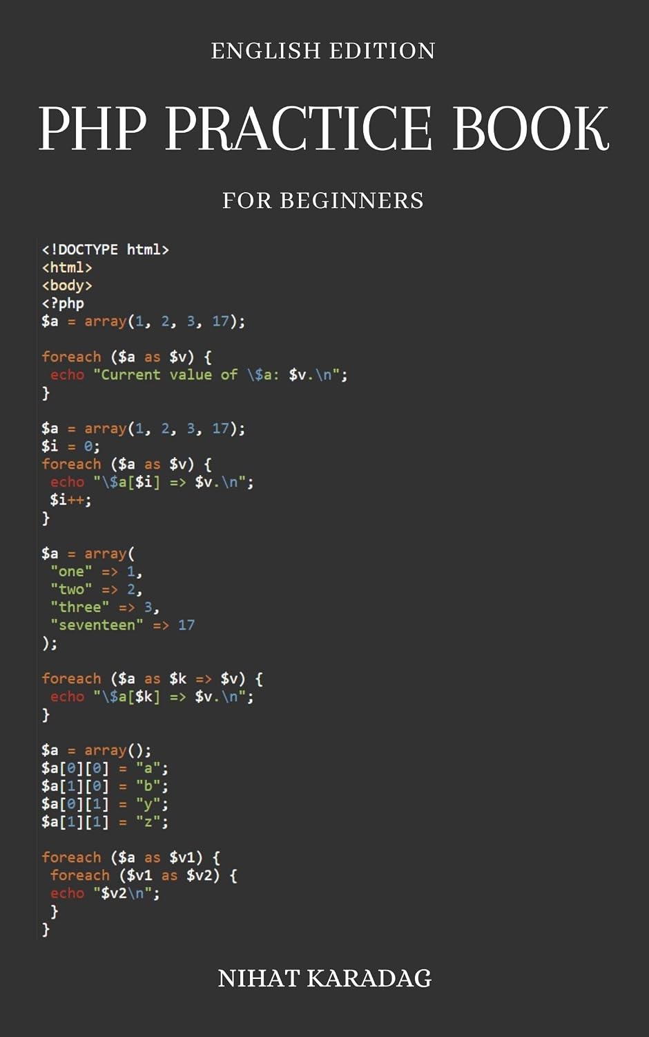 PHP Practice Book for Beginners (English Edition)