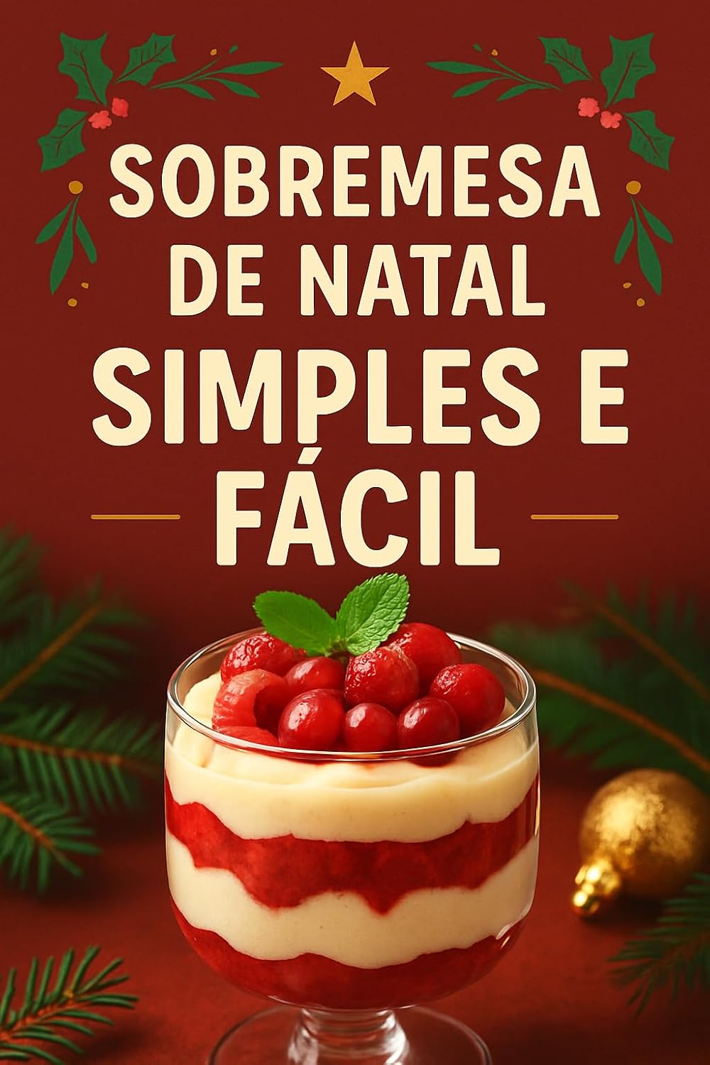 Sobremesa de Natal simples e fácil: Receitas de Sobremesa de Natal simples e fácil Que Você vai Amar: As melhores 30 Sobremesas de Natal Simples e Fáceis, Antifalhas e Deliciosas para a Sua Ceia baixar o livro de graça
