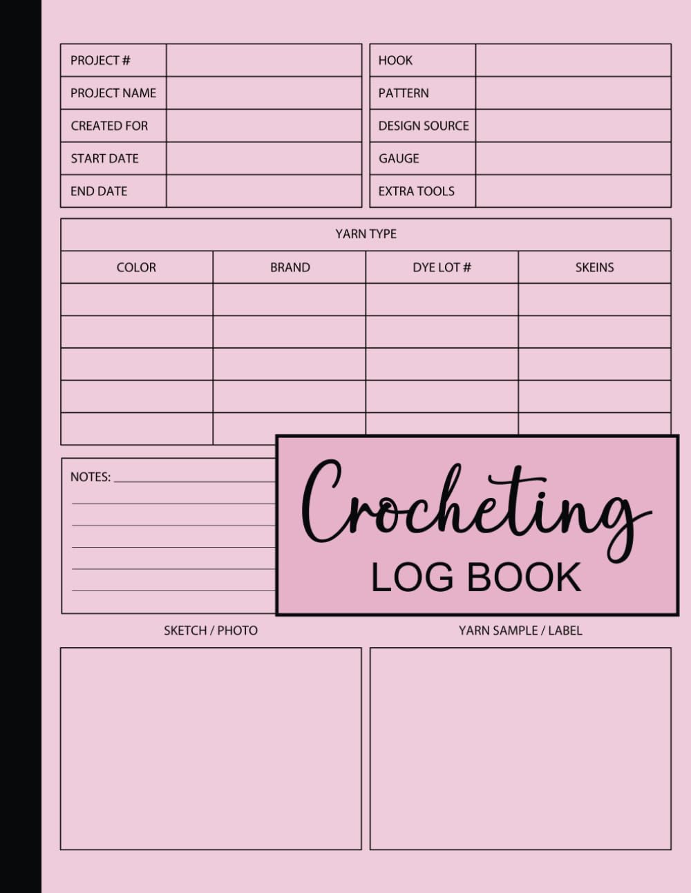 Crocheting Log Book: A Simple Crochet Journal to Keep Track of Your Projects baixar livro de graça