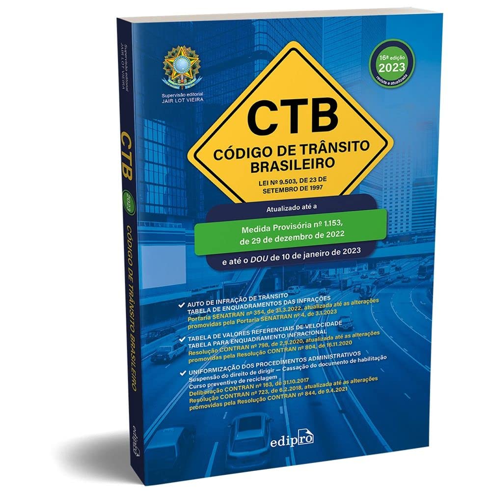 capítulo por capítulo baixar Código de Trânsito Brasileiro 2023: CTB: Lei nº 9.503, de 23 de setembro de 1997