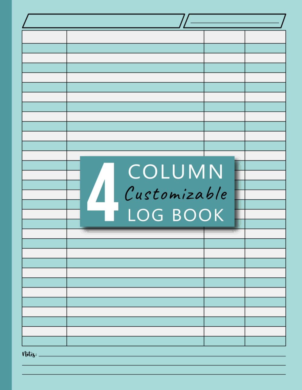 capítulo por capítulo baixar 4 Column Log Book: Multipurpose Four Column Notebook Columnar for Small Business or Personal Use, 120 Pages