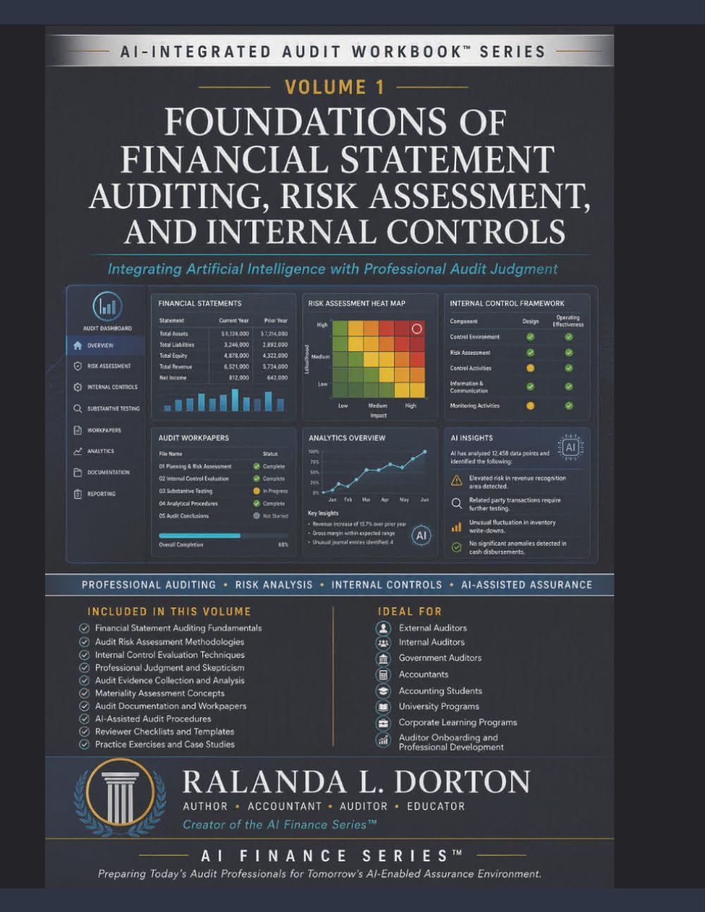 AI-Integrated Audit Workbook: Volume 1: Foundations of Financial Statement Auditing, Risk Assessment, and Internal Controls (AI-Driven Finance Series) baixar o livro de graça