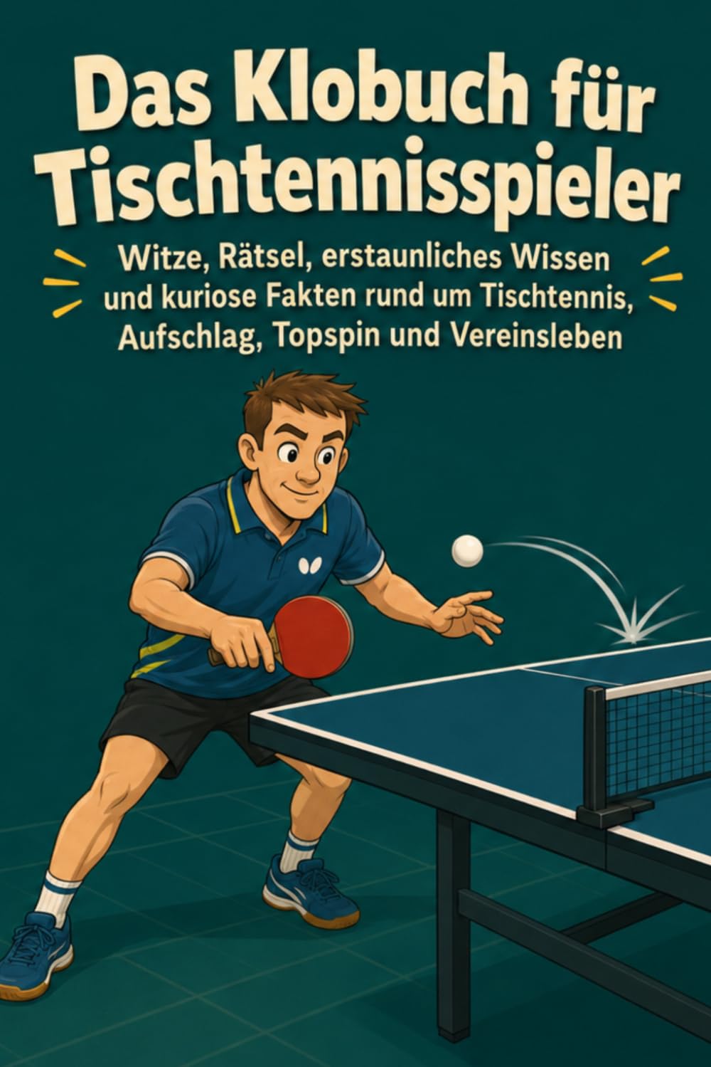 ler totalmente Das Klobuch für Tischtennisspieler: Witze, Rätsel, erstaunliches Wissen und kuriose Fakten rund um Tischtennis, Aufschlag, Topspin und Vereinsleben (German Edition)