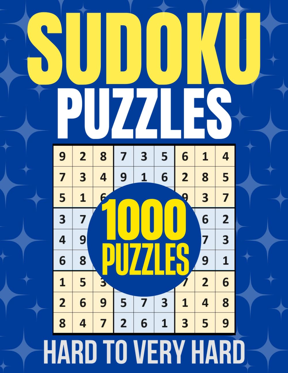 ler totalmente 1000 Sudoku Puzzles: Hard to Very Hard Sudoku Puzzles for Adults with Full Solutions