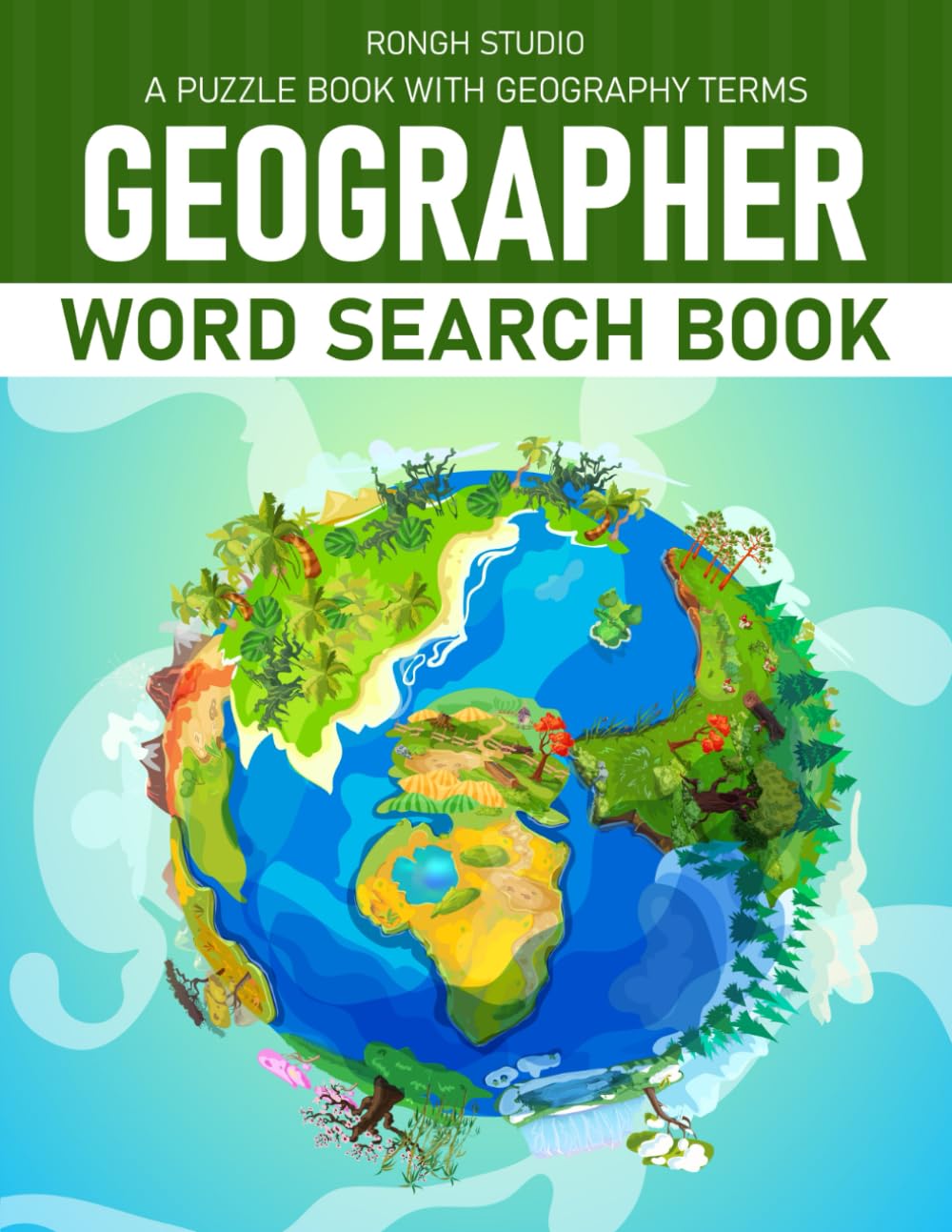 ler totalmente Geographer Word Search Book: Geography Terms Themed Puzzles