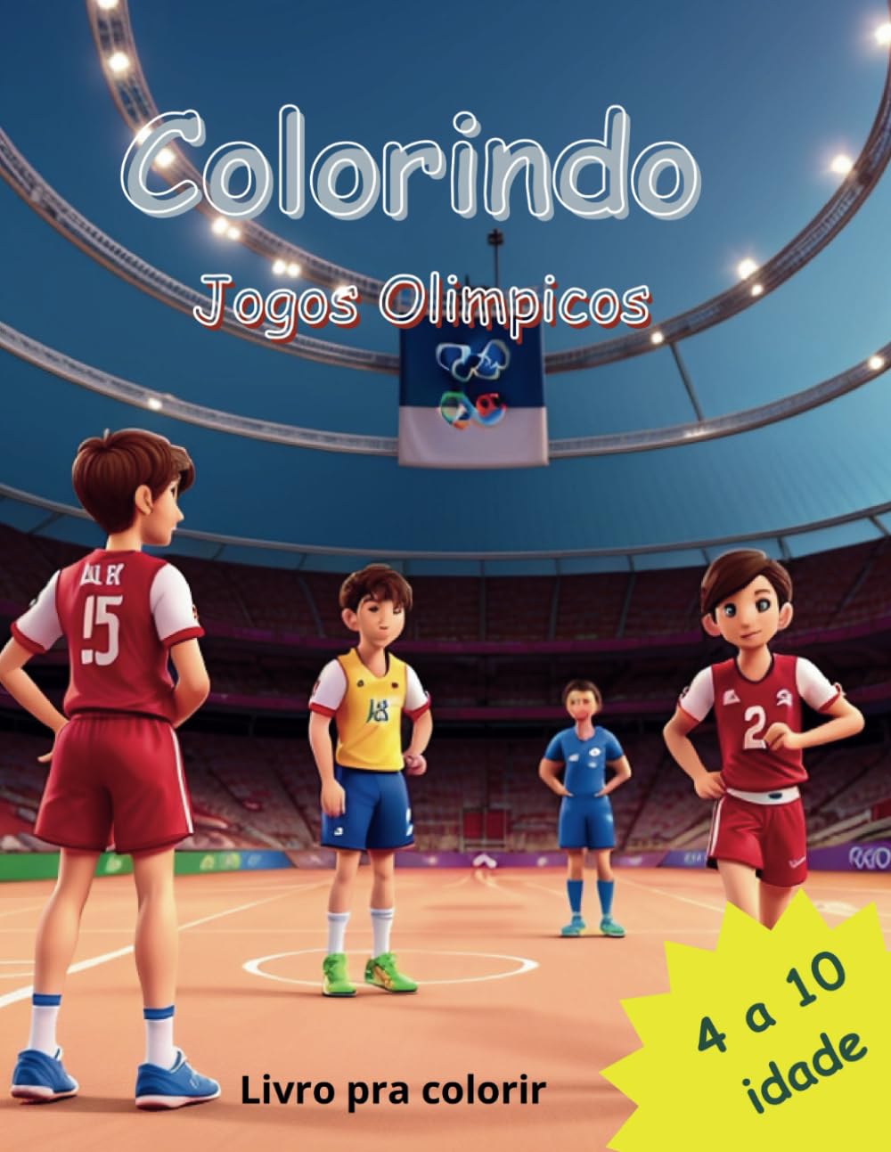 Colorido jogos Olimpicos: livro de colorir para crianças (Portuguese Edition) baixar livro de graça