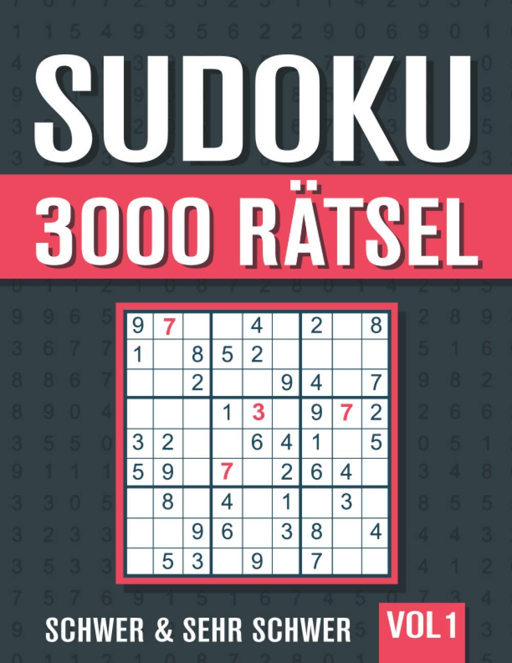 3000 Sudoku: Großes Sudoku Buch mit 3000 schweren und sehr schweren Rätseln mit Lösungen - Vol. 1 (German Edition) baixar o livro de graça