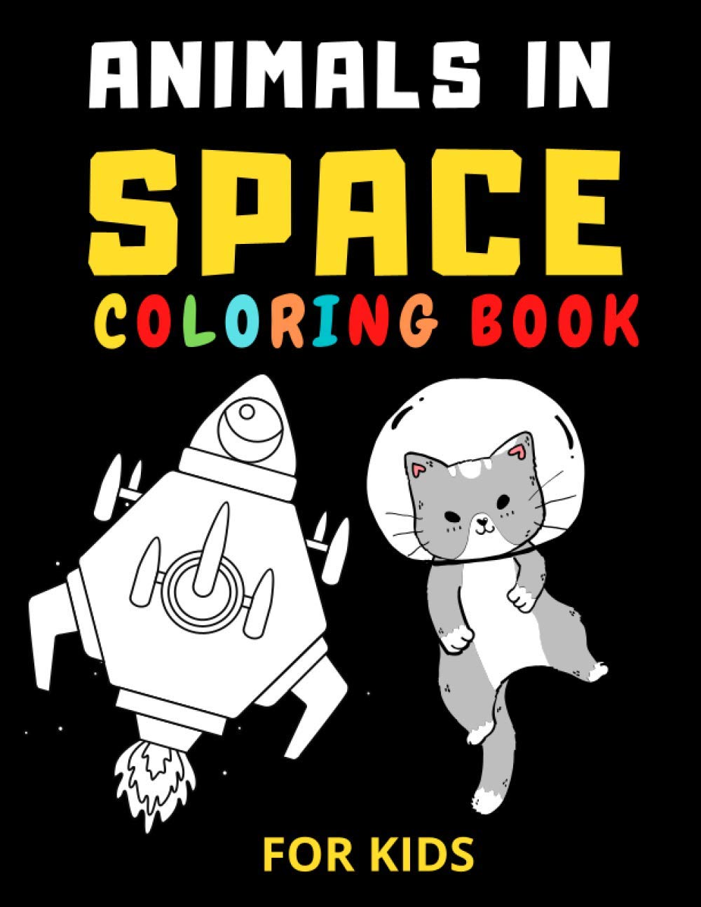 ler totalmente Animals In Space Coloring Book For Kids: Funny Gifts Books For Boys And Girls, Star, Ships Planets, Astronauts, Animal