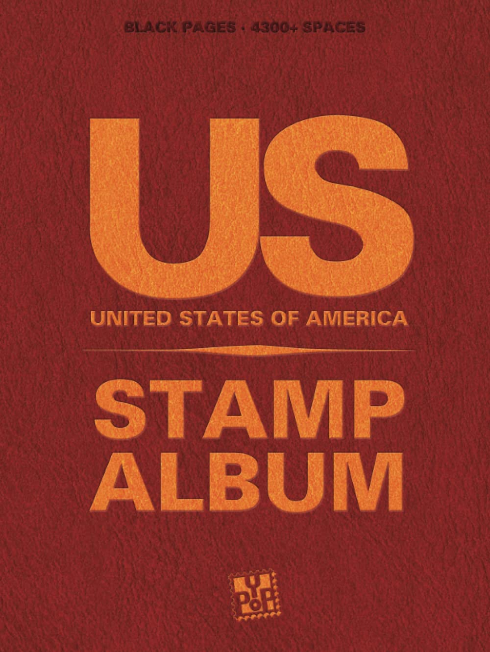 capítulo por capítulo baixar US United States Of America Stamp Album: With beautiful aesthetic black pages and more than 4300 spaces to sort and display your philately collection.... adult collectors and kids (Stamp Albums)