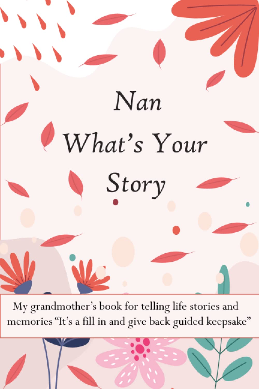 capítulo por capítulo baixar Nan What’s Your Story: My grandmother’s book for telling life stories and memories “It’s a fill in and give back guided keepsake”