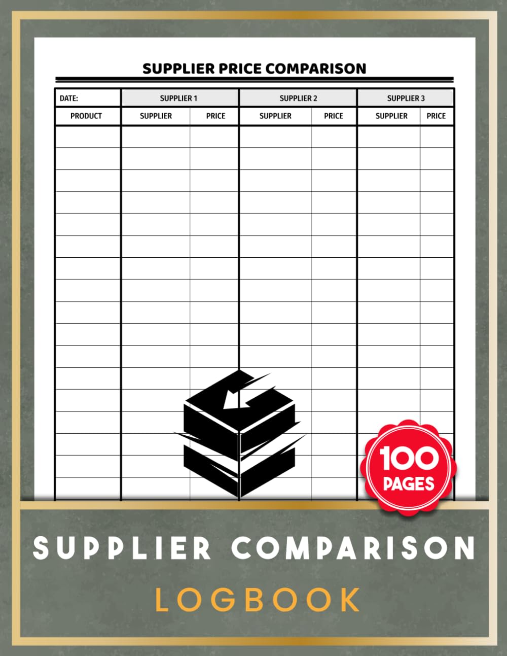 ler totalmente Supplier Comparison Logbook: Track Multiple Suppliers and Review Prices | Keep All Vendor Information in One Place | 100 Pages