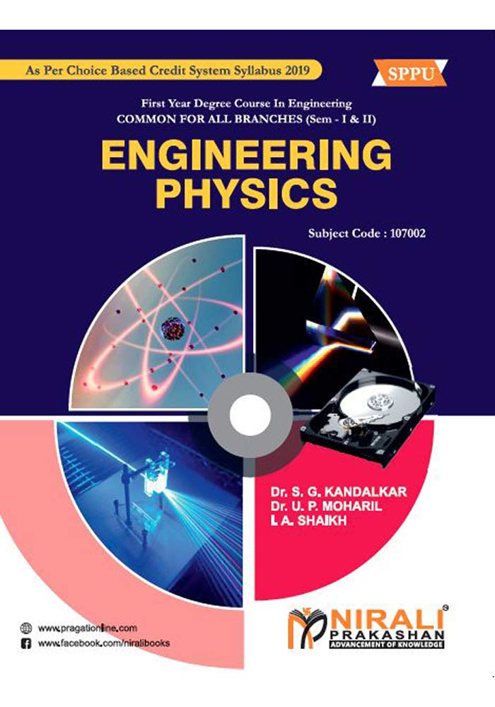 ENGINEERING PHYSICS WITH MCQs (Course Code : 107002) (English Edition)