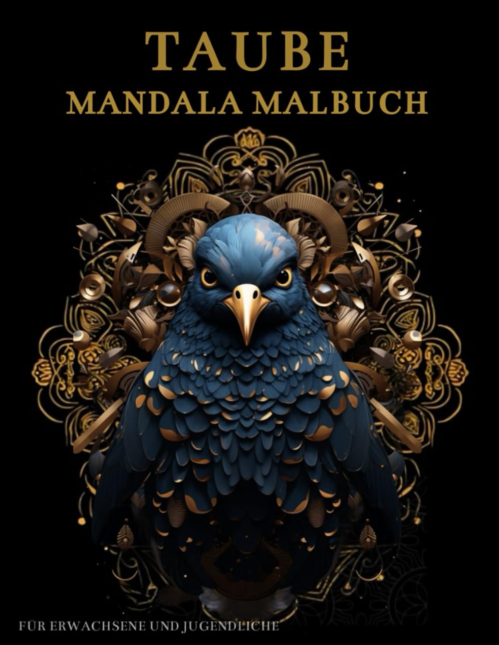 ler totalmente Taube Mandala Malbuch Für Erwachsene und Jugendliche: Taube mit Mandalas und Blumen: Anti-Stress-Geschenke – Stressabbau und Entspannung (German Edition)