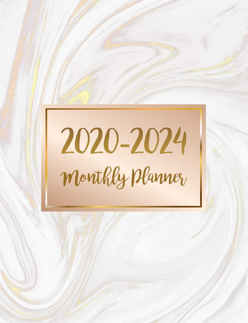 capítulo por capítulo baixar 2020-2024 Monthly Planner: Five Years Monthly Planner (60 Months Calendar) For To Do List Journal Notebook Academic Schedule Agenda Logbook Or Student... Business Appointment W/ Holidays Gold Marble