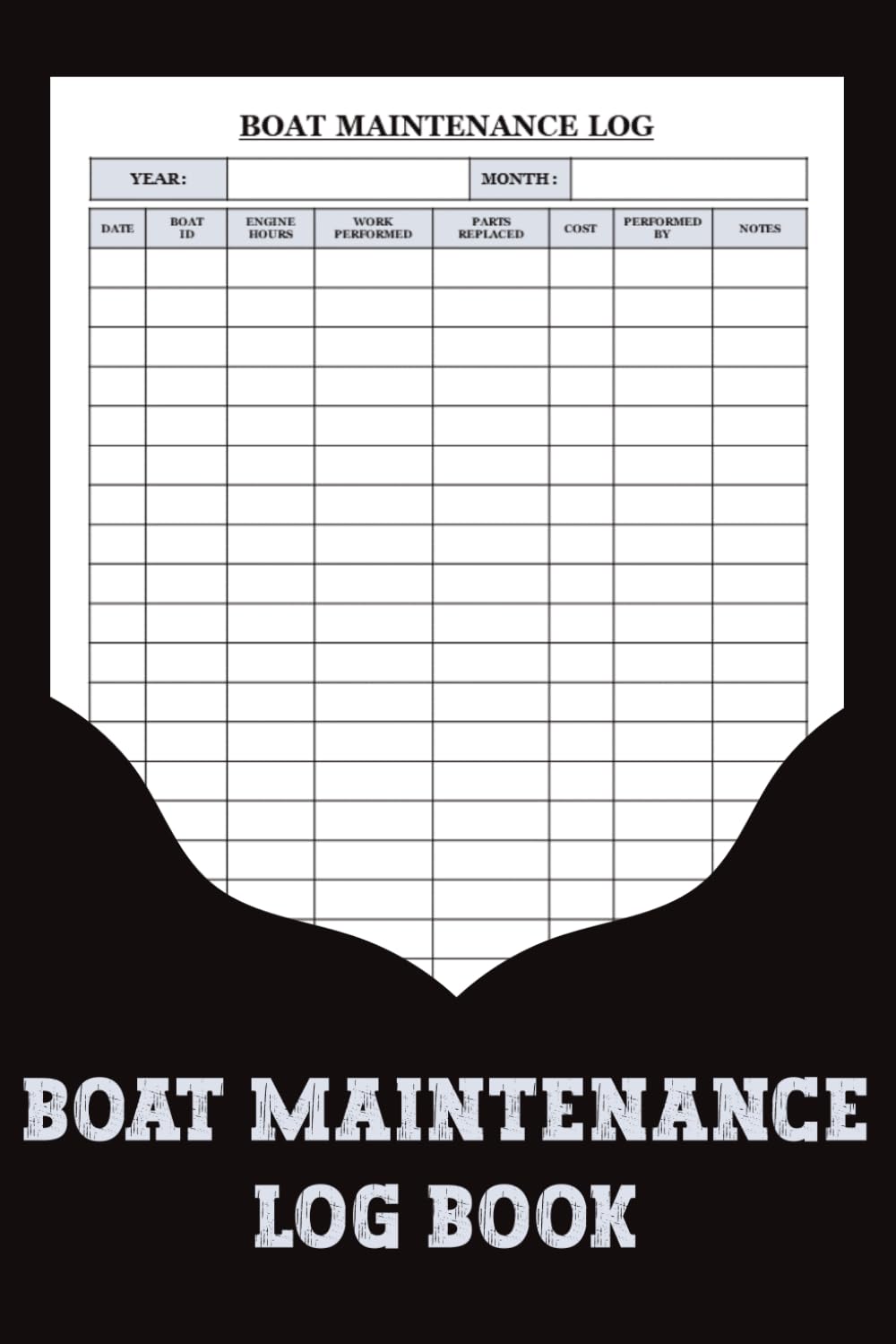 ler totalmente Boat Maintenance Log Book: Maintain your vessel efficiently with this essential logbook, keeping all maintenance records organized in one place.