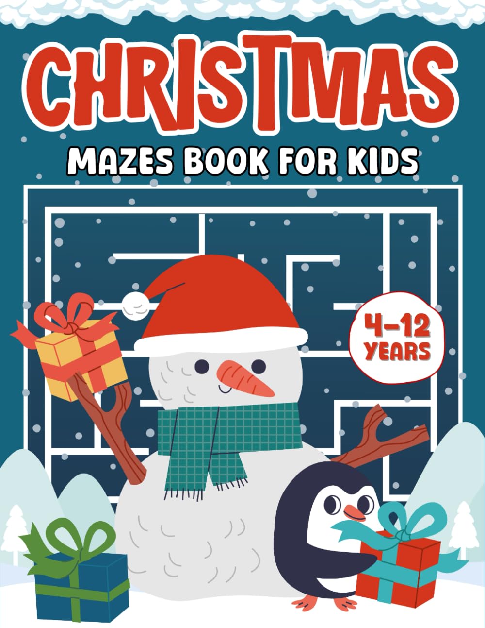 Christmas Mazes Book for Kids: Christmas Presents Ideas for Boys & Girls Featuring Over 99 Mazes to Develop Thinking Skills (Toddler Boy Christmas Gifts 6-7) baixar o livro de graça