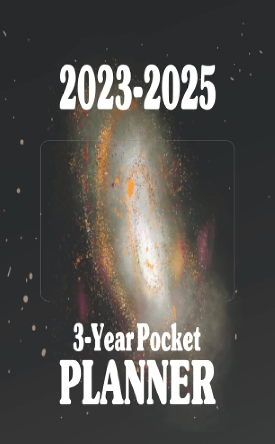 ler totalmente 2023-2025 3-Year Pocket Planner: 36 month, January 2023 to December 2025, Small monthly planner for purse, Galaxy style cover