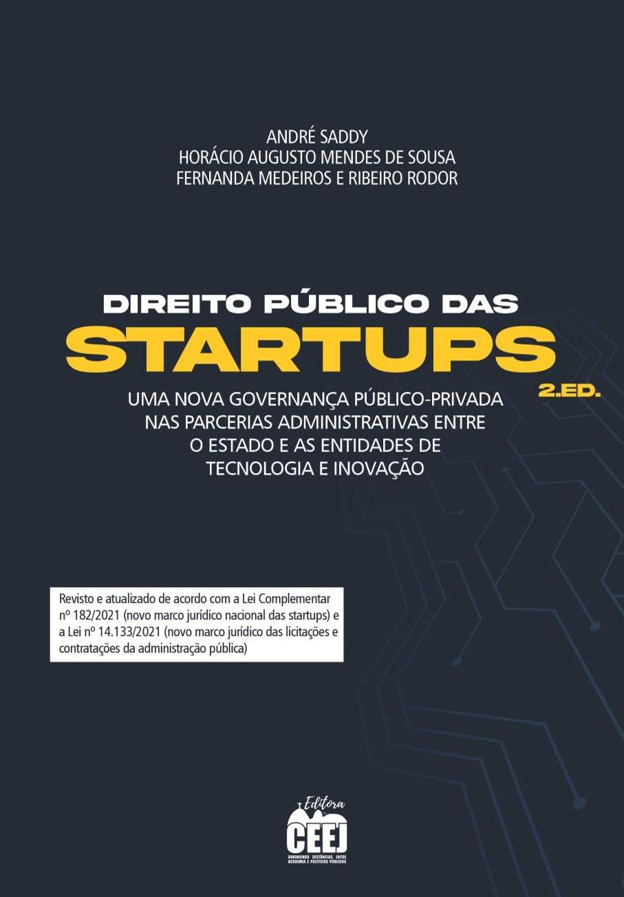 ler totalmente DIREITO PÚBLICO DAS STARTUPS - 2. ed.