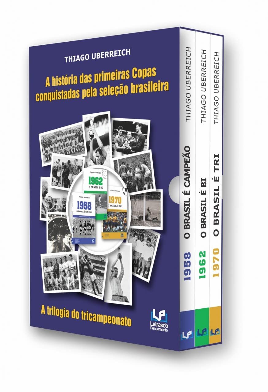 A História das Primeiras Copas Conquistadas Pela Seleção Brasileira: box com 3 Volumes baixar livro de graça