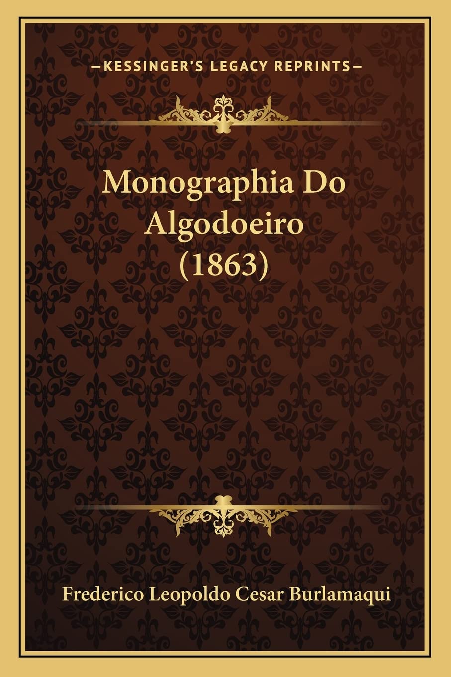 Monographia Do Algodoeiro (1863) baixar livro de graça