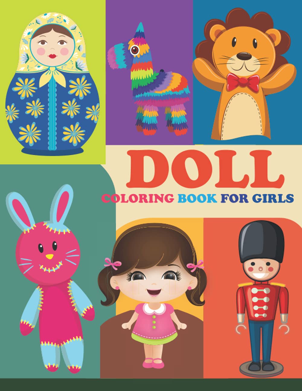 Doll coloring book for Girls: Dolls Coloring Books For Girls Ages 4-8 With Exclusive Images baixar livro de graça