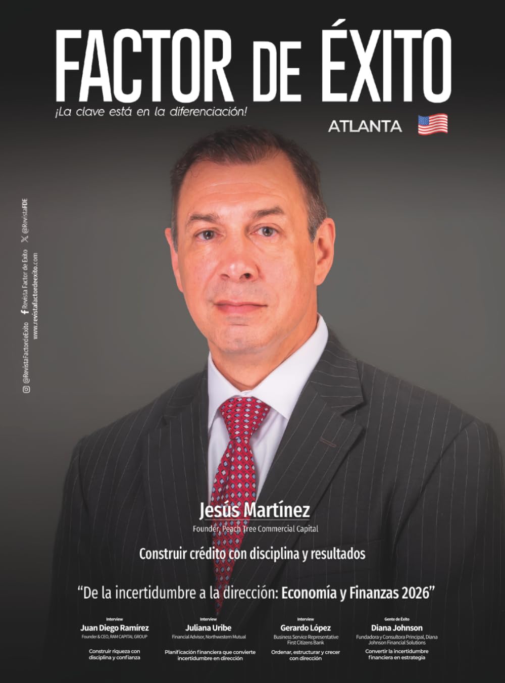 De la incertidumbre a la dirección: Economía y Finanzas 2026. Edición #20 Atlanta (Revista Factor de Éxito Atlanta) (Spanish Edition) baixar o livro de graça