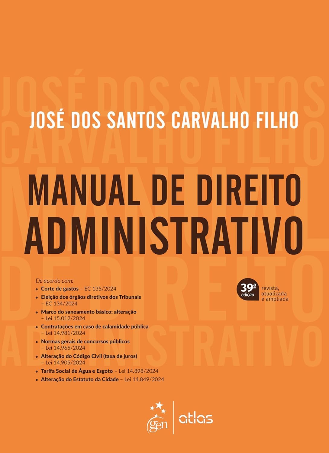 capítulo por capítulo baixar Manual de Direito Administrativo - 39ª Edição 2025