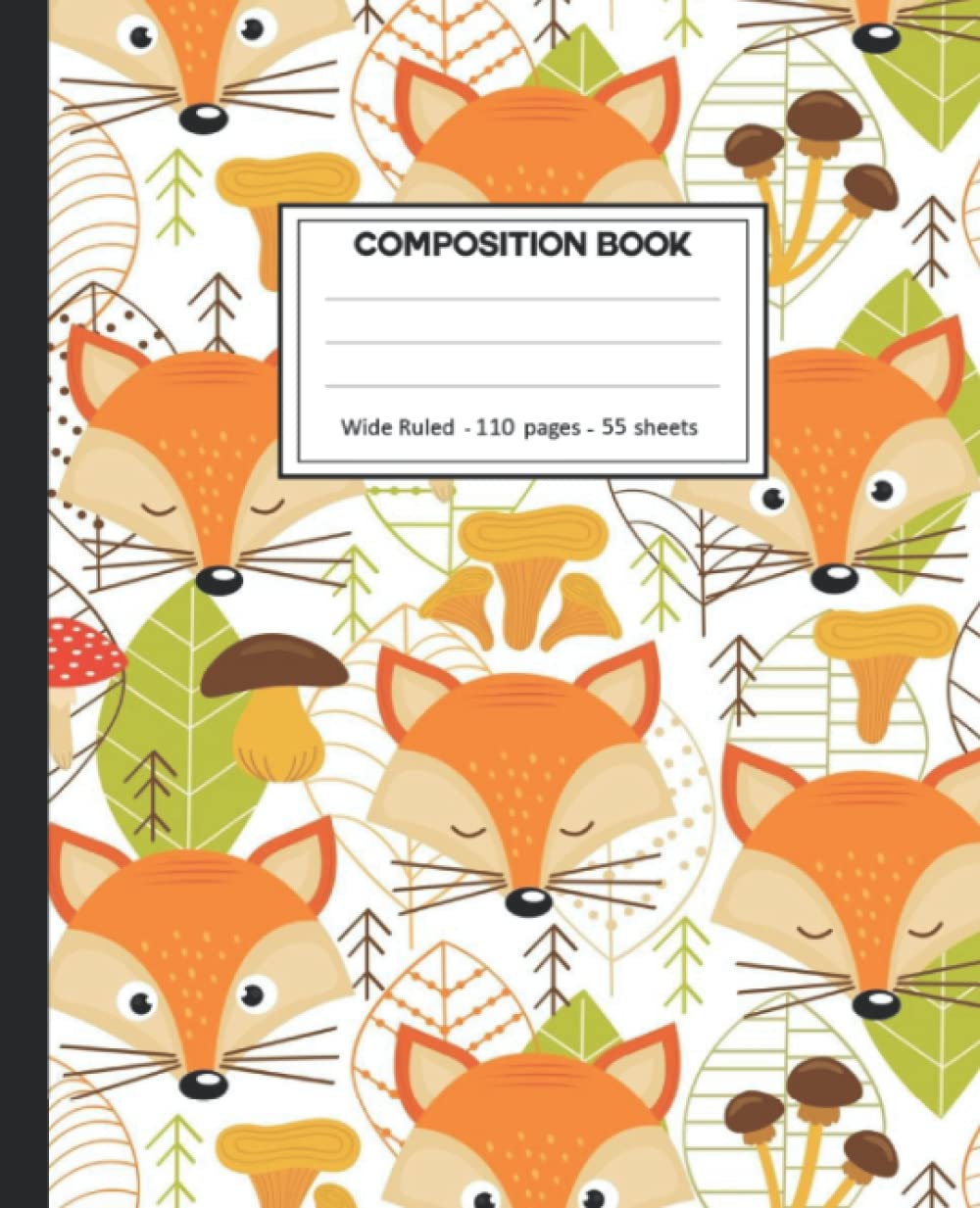 Composition Notebook: Wolf Wide Ruled Blank Lined Composition Book Journal (7.5 x 9.25 in) Cute Notebooks for Girls Teens Kids School Planner Diary Writing Notes. baixar o livro de graça