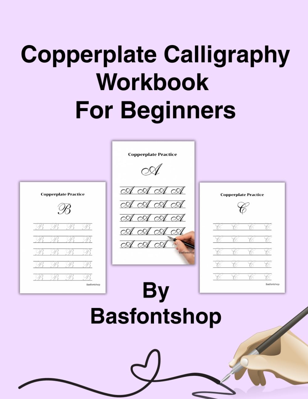 ler totalmente Copperplate Calligraphy Workbook For Beginners: An All in One Copperplate Calligraphy Practice Workbook Designed for Beginners Featuring Basic Strokes... and Clean Tracing Pages for Every Age
