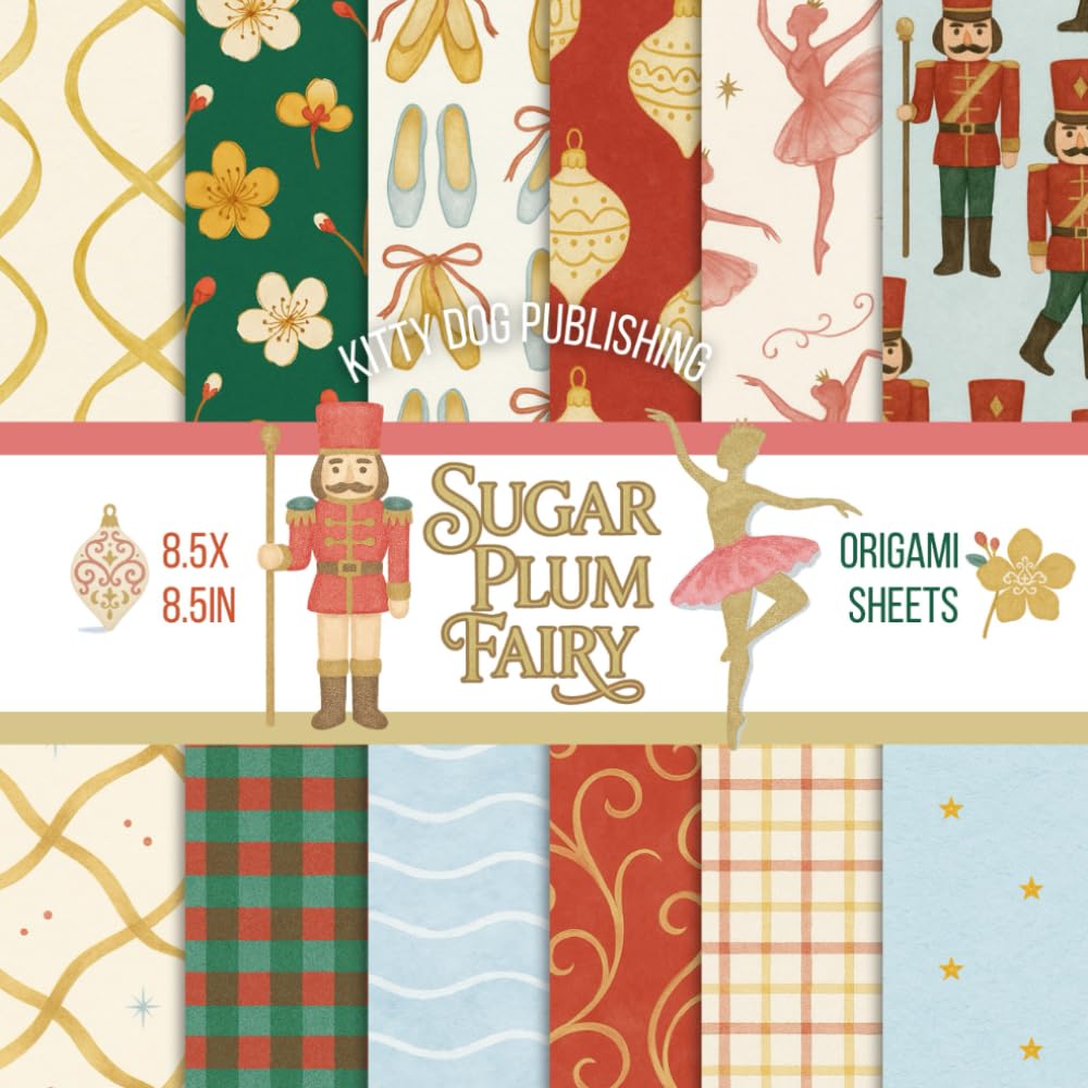 Sugar Plum Fairy Origami Sheets: Sugar Plum Craft Paper baixar o livro de graça