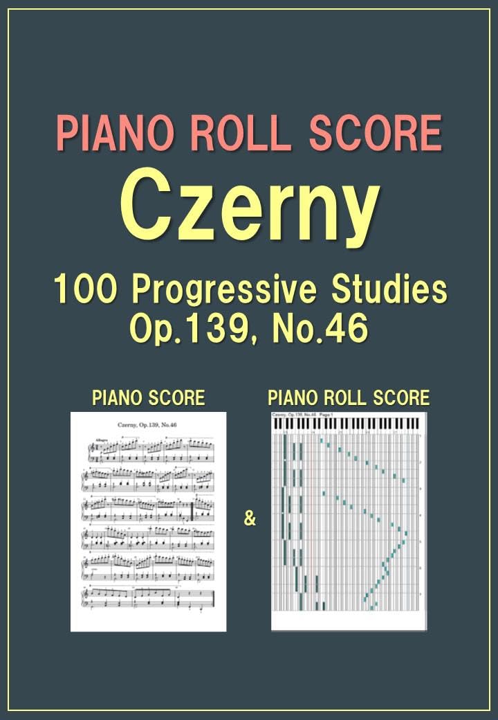 ler totalmente PIANO ROLL SCORE Czerny 100 Progressive Studies Op.139 No.46 (English Edition)