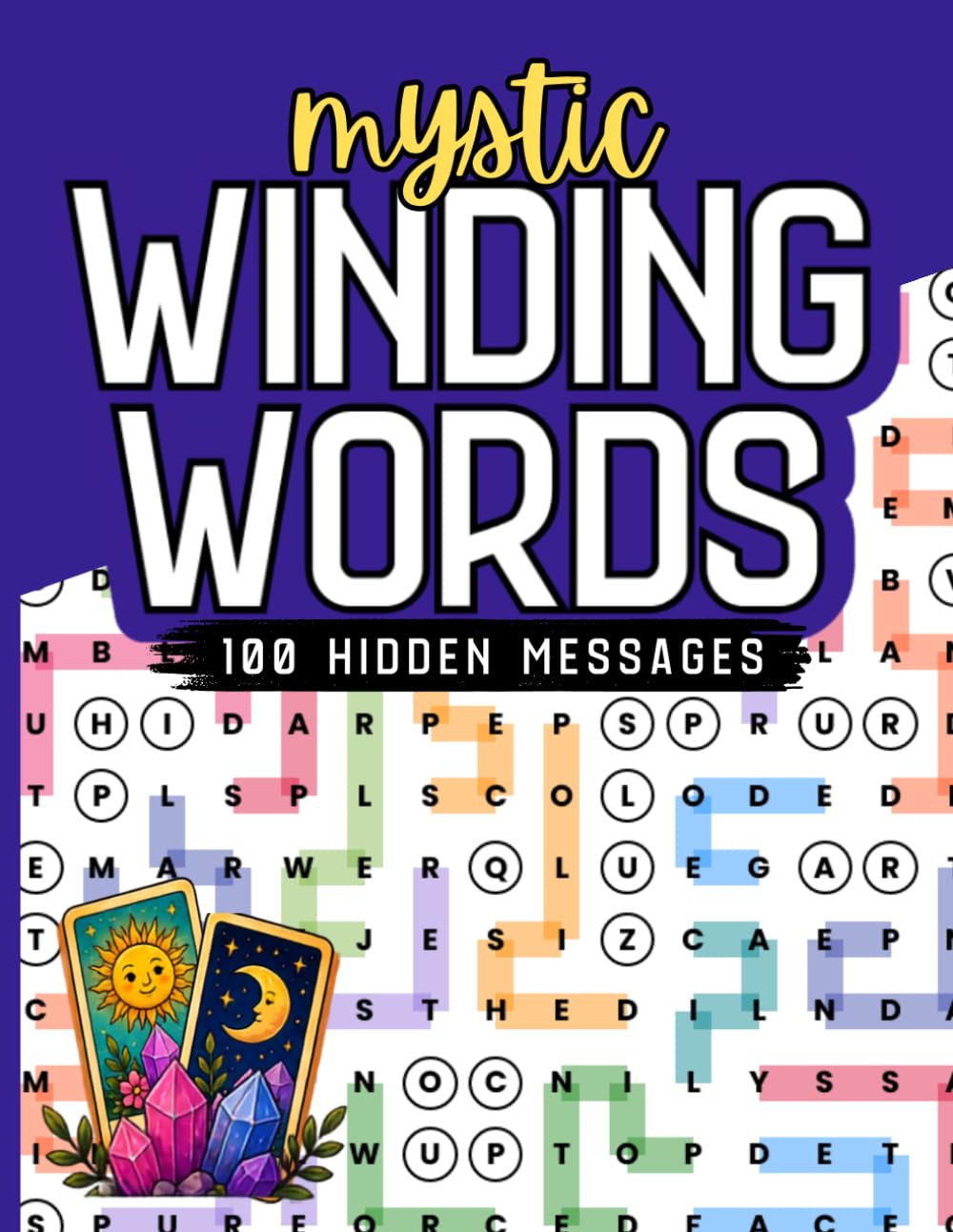 ler totalmente Mystic Word Search Puzzle Book for Teens and Adults Who Love Witchcraft, Tarot Cards, Astrology, Spells & Crystals: 100 Puzzles with Secret Messages