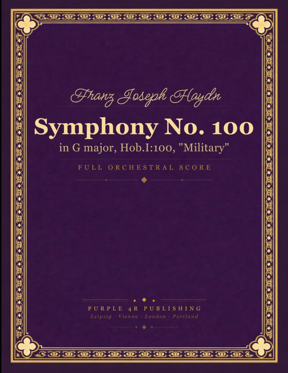 Haydn: Symphony No. 100 in G major, Hob.I:100 (Military) - Full Orchestral Score baixar o livro de graça