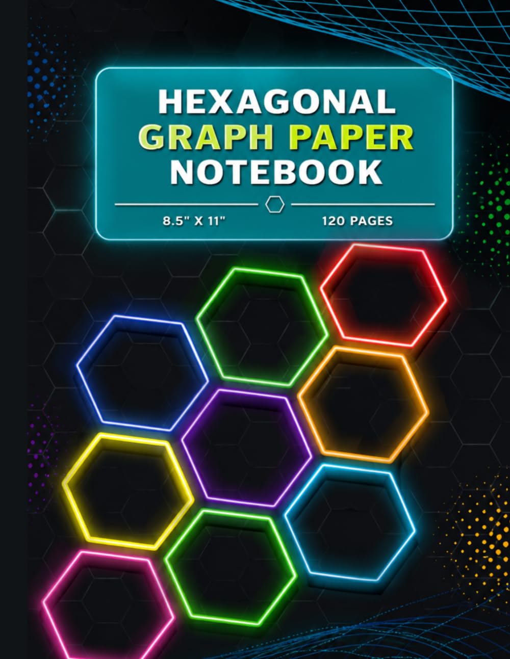 ler totalmente Hexagonal Graph Paper Notebook: Organic Chemistry & Biochemistry Notebook, 1/4 Inch Hexagons: 8.5" x 11" Inches 120 pages