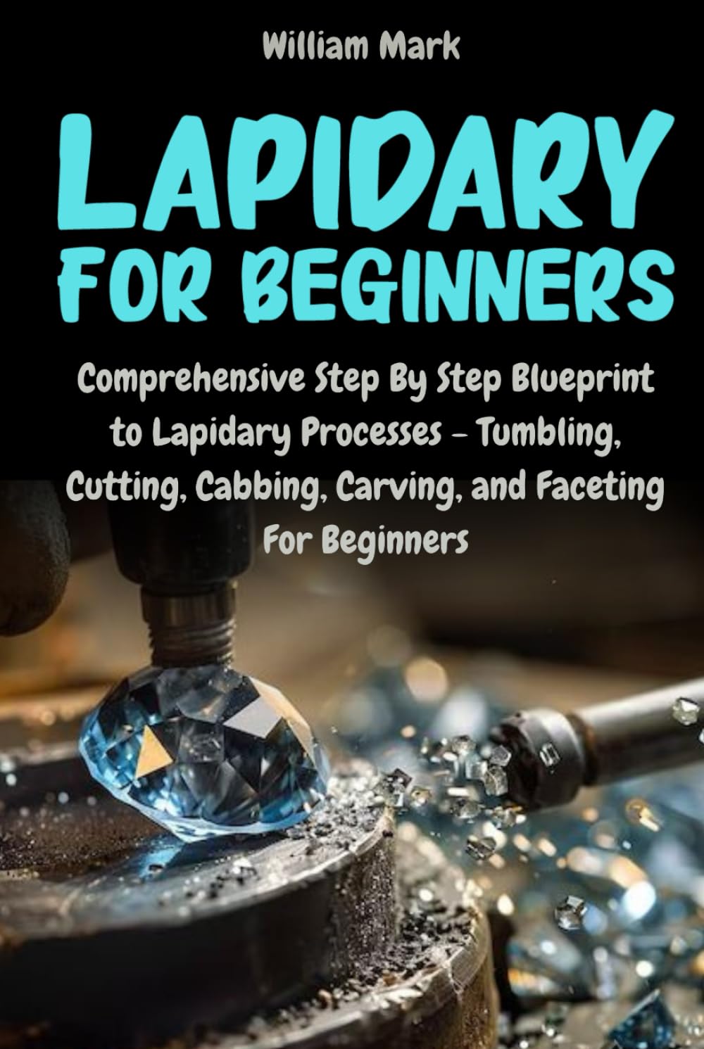 ler totalmente Lapidary for Beginners: Comprehensive Step By Step Blueprint to Lapidary Processes - Tumbling, Cutting, Cabbing, Carving, and Faceting For Beginners