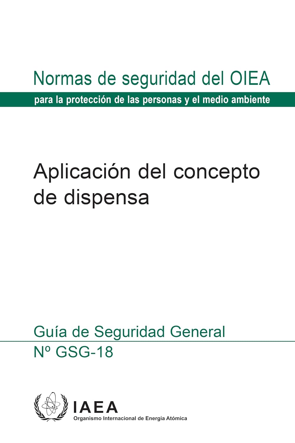 ler totalmente Aplicación del concepto de dispensa (Colección de normas de seguridad) (Spanish Edition)