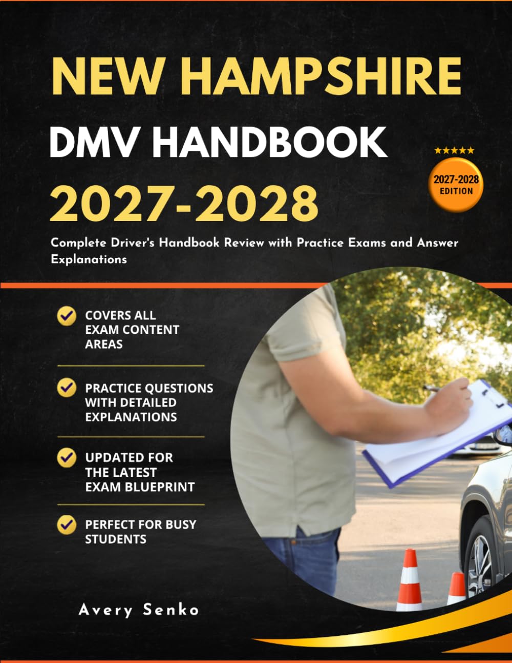 capítulo por capítulo baixar New Hampshire DMV Handbook 2027-2028: Complete Driver's Handbook Review with Practice Exams and Answer Explanations