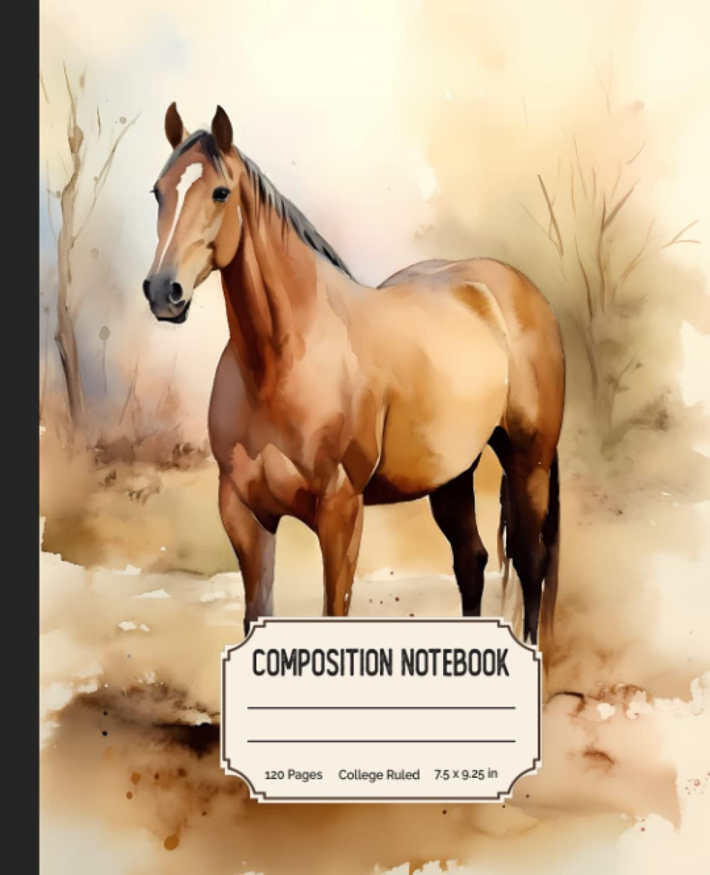 capítulo por capítulo baixar Horse Composition Notebook: College Ruled Notebook with Aesthetic Vintage Horse | Composition Book for Girls, Women, Boys, and men