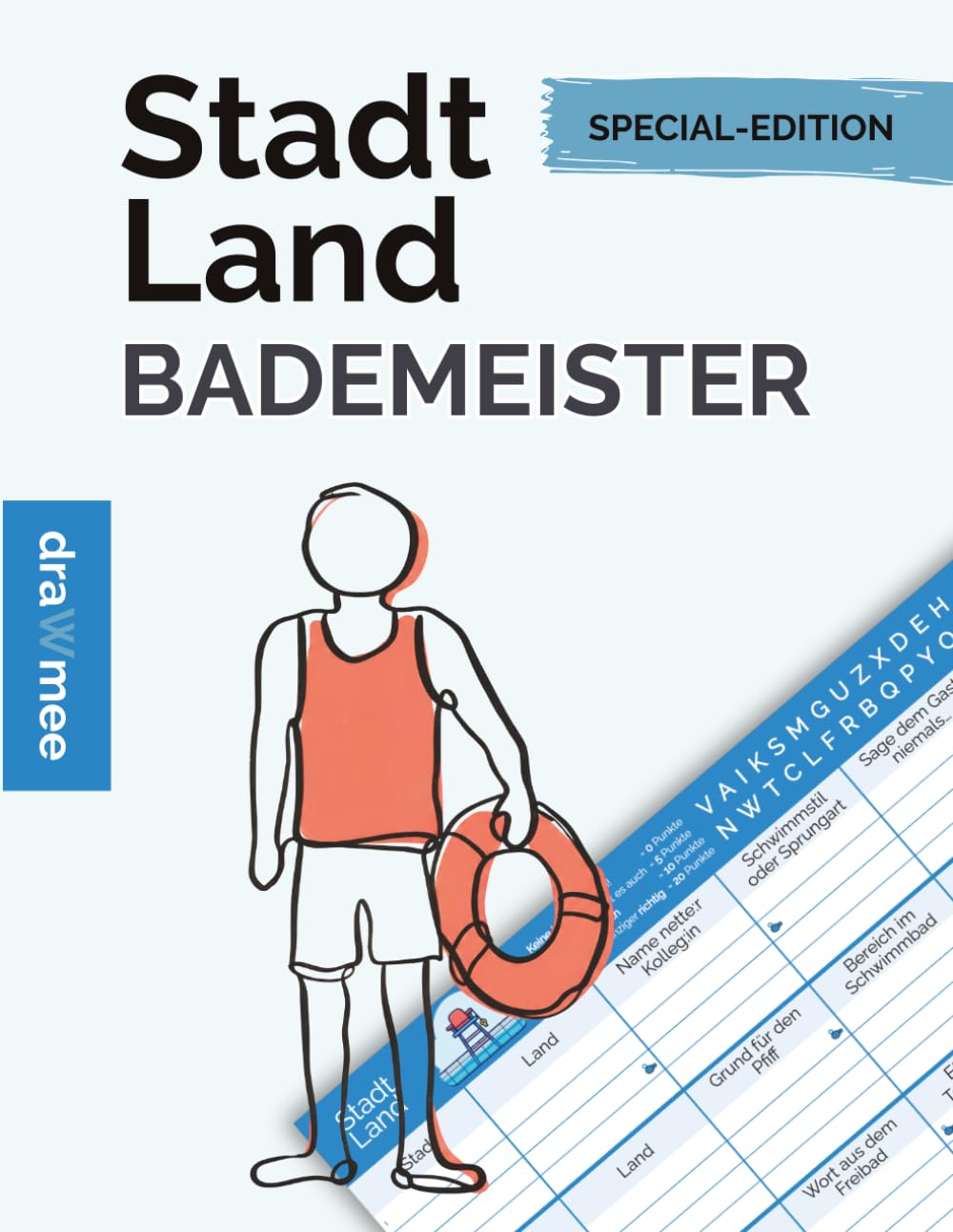 capítulo por capítulo baixar Stadt Land Bademeister: Quiz Geschenk für Freibad, Beckenrand und Liegewiese: Spielblock mit 35 Blatt Din-A4 (Seiten zum Ausschneiden) (German Edition)
